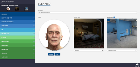 With VRpatients' intuitive Medical Case Authoring Tool, users can quickly build their own clinical scenarios using a number of modifiable patient avatars, realistic environments and case logic, then assess performance using its built-in enhanced grading rubric. (Graphic: Business Wire)