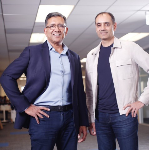 CEO and Founder Amir Khan and CTO and Founder Atif Khan of Alkira, the first on demand multi-cloud networking company. (Photo: Business Wire)
