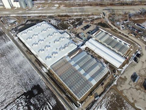 Cresco Labs’ Lincoln, Illinois facility is the state’s largest cannabis cultivation site (Photo: Business Wire)