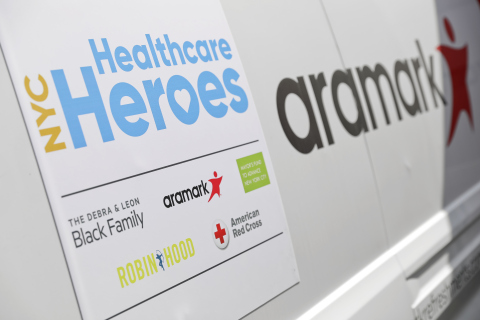“NYC Healthcare Heroes” is a city-wide philanthropic program launched by the Debra & Leon Black Family and Aramark to support NYC healthcare professionals on the front lines (Photo: Business Wire)