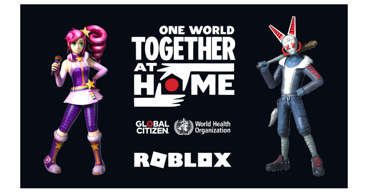 One World Together At Home Global Special To Stream Live On Roblox This Saturday April 18th At 11 A M Pdt Business Wire - who is roblox creator in real life