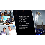 BORNグループがSAP顧客体験部門で2020年SAP® APJ優秀パートナー賞を受賞