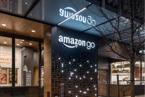 Amazon Go (Stock Photo)