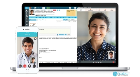 healow Telehealth — anytime, on any device. (Photo: Business Wire)