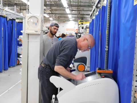 original Carestream Health increases production of mobile imaging systems. (Photo: Business Wire)