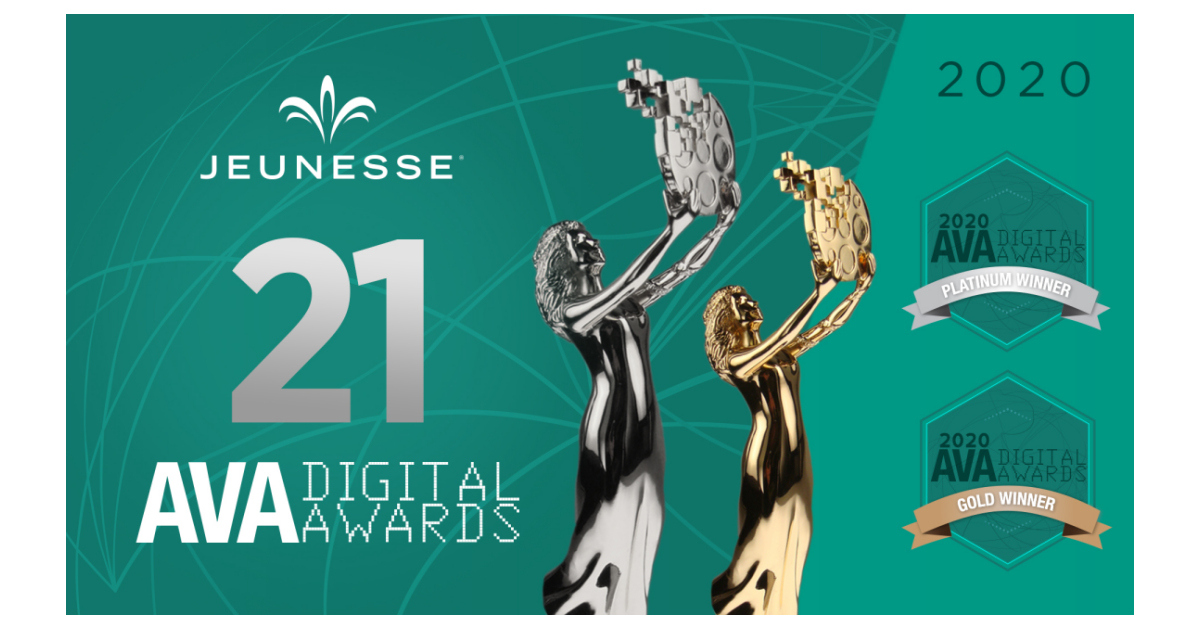 Jeunesse Garners 21 Awards in 2020 AVA Digital Awards Business Wire