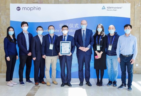 自格科技获颁TUV莱茵国内首张视网膜保护因数China-mark（中国标识）认证
