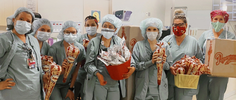 Popcornopolis Launches Giving Program in Support of Healthcare Workers (Photo: Business Wire)