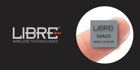 Libre Wireless MAVID Voice/AI Solution (Multiprotocol-Audio-Voice-IoT-Device) Industries smallest low power mic-to-cloud device (Graphic: Business Wire)