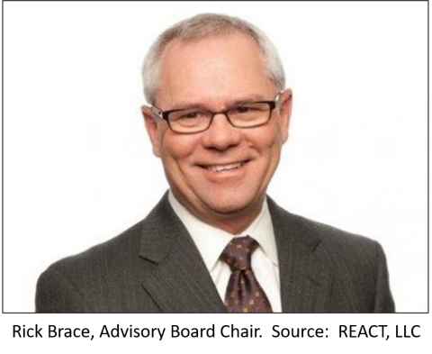 Rick Brace, Advisory Board Chair. Source: REACT, LLC