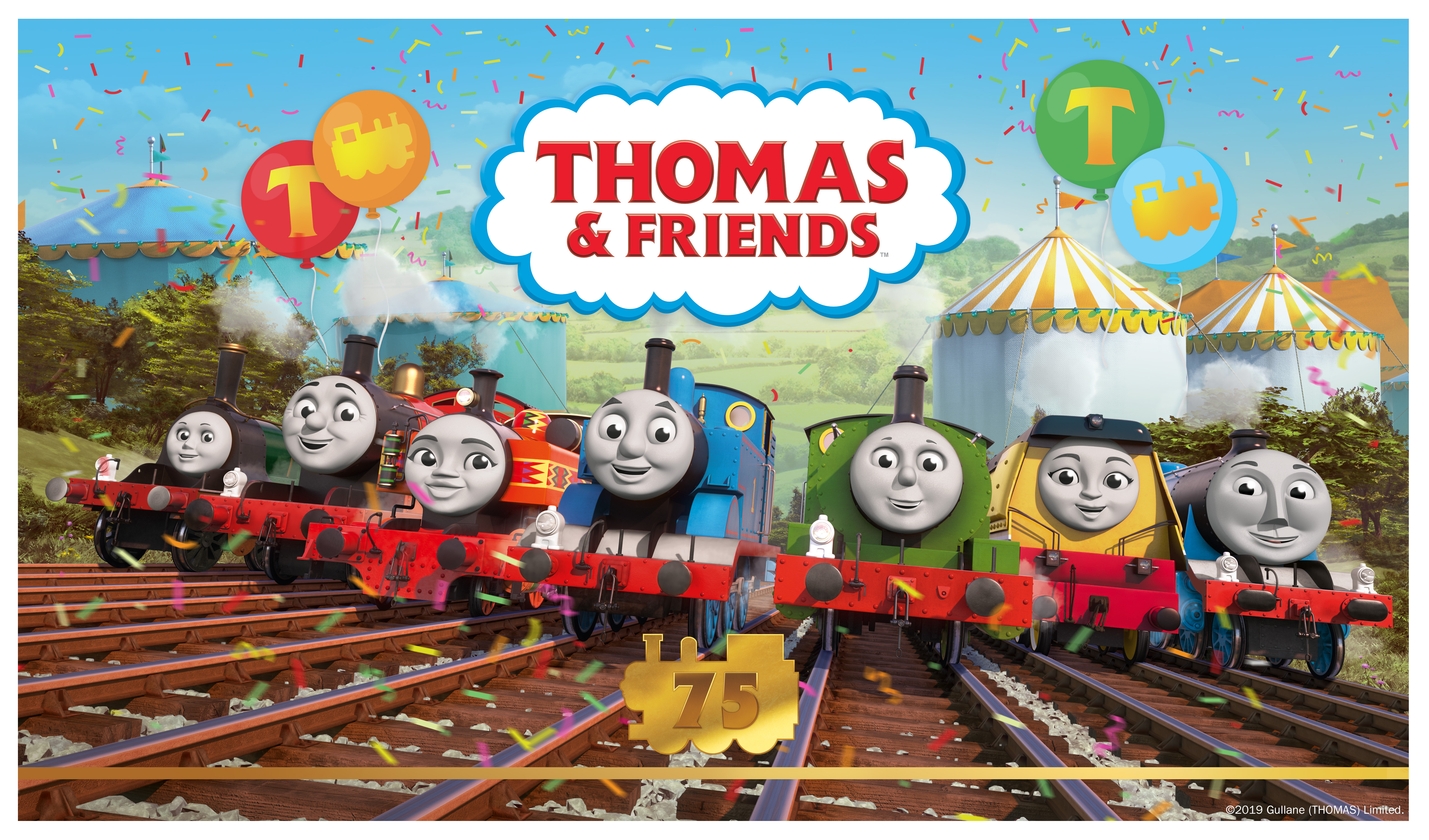 thomas the tank engine and his friends