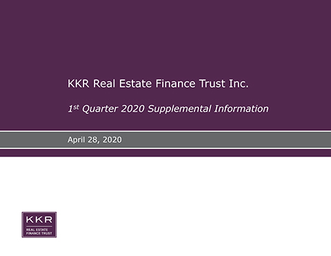 1Q 2020 KREF Earnings Supplemental Presentation