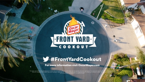 On Saturday, May 2, Oscar Mayer invites you to bring the backyard cookout to the front yard. Join us in the first-ever Front Yard Cookout, where our communities can be together, even when we’re apart. (Photo: Business Wire)