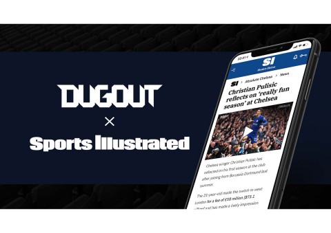 Sports Illustrated and Dugout team up to deliver premium soccer video. (Graphic: Business Wire)