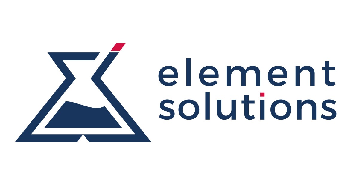 Element Solutions Inc Announces 2020 First Quarter Financial Results