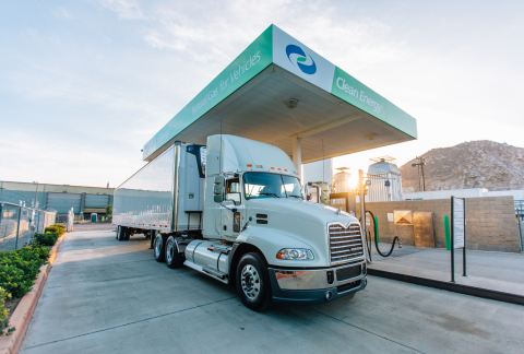 Clean Energy continues to expand the use of clean, ultra-low carbon fuel for fleets. (Photo: Business Wire)