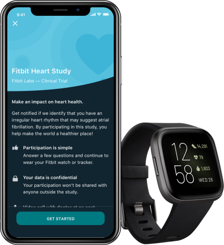 The Fitbit Heart Study is part of Fitbit’s broader strategy to make health tools more accessible and reduce the risk of life-threatening events like stroke. (Graphic: Business Wire)