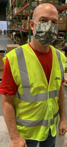 Goodwill South Florida to manufacture 20,000 masks for Ryder employees to wear as they support the flow of essential goods and services needed in the fight against COVID-19. (Photo: Business Wire)