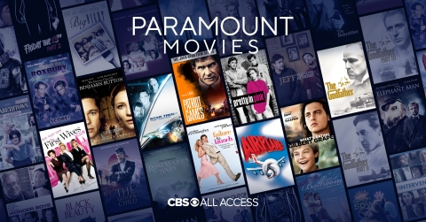 Caption: CBS All Access announced the addition of more than 100 films from Paramount Pictures to the service. Credit: CBS All Access