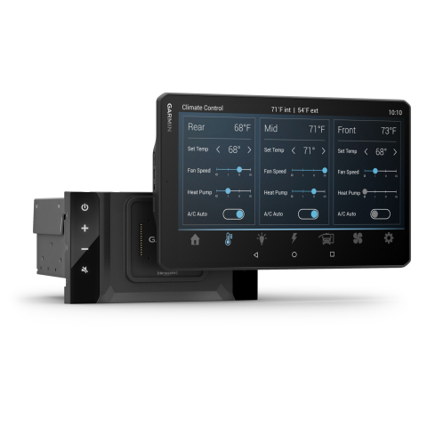 Introducing the Vieo™ RV Infotainment Series from Garmin® (Photo: Business Wire)