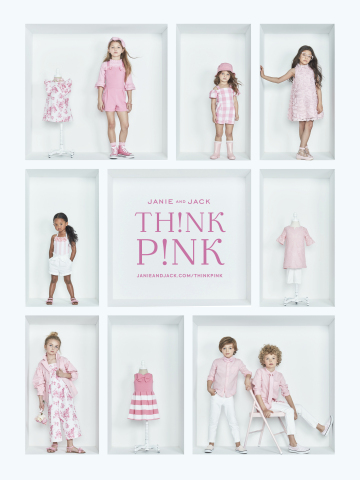 Janie and Jack Launches Limited Edition Pink Collection and Give Back Campaign with the Pink Agenda and Fab-U-Wish in Support of Breast Cancer Awareness (Photo: Business Wire)