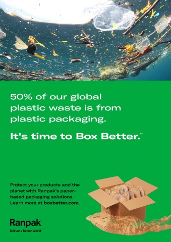 Ranpak launches a B2B digital marketing campaign calling on direct-to-consumer (DTC) e-commerce brands to “Box Better™" with Ranpak’s sustainable packaging solutions. (Graphic: Business Wire)