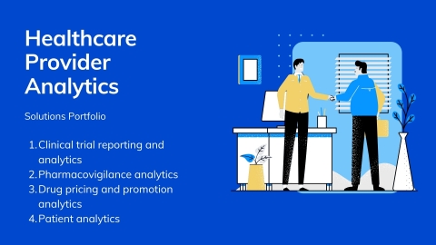 Healthcare provider analytics solution portfolio (Graphic: Business Wire)