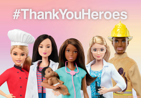 Mattel Unveils #ThankYouHeroes Program Supporting First Responders Children’s Foundation (Graphic: Business Wire)
