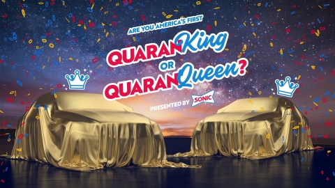 original SONIC commemorates prom season by crowning America’s QuaranQueen and QuaranKing, giving away a brand-new car to each (Photo: Business Wire)