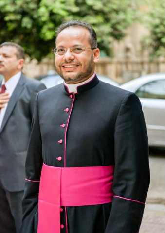 Monsignor Yoannis Lahzi Gaid, Personal Secretary of His Holiness Pope Francis (Photo: AETOSWire)