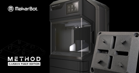 original MakerBot METHOD Carbon Fiber Edition (Photo: Business Wire)