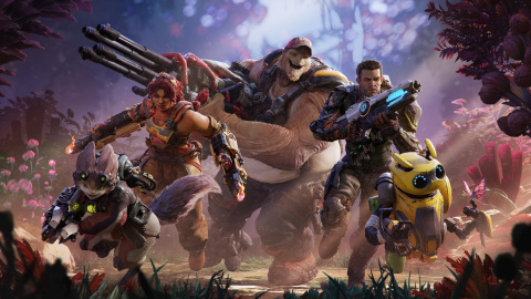 In Crucible, players choose from a diverse roster of 10 hunters, and work with teammates to hunt their opponents and take down hostile creatures on a lush rogue planet in pursuit of Essence, a valuable resource that amplifies hunters’ powers.  (Photo: Business Wire)