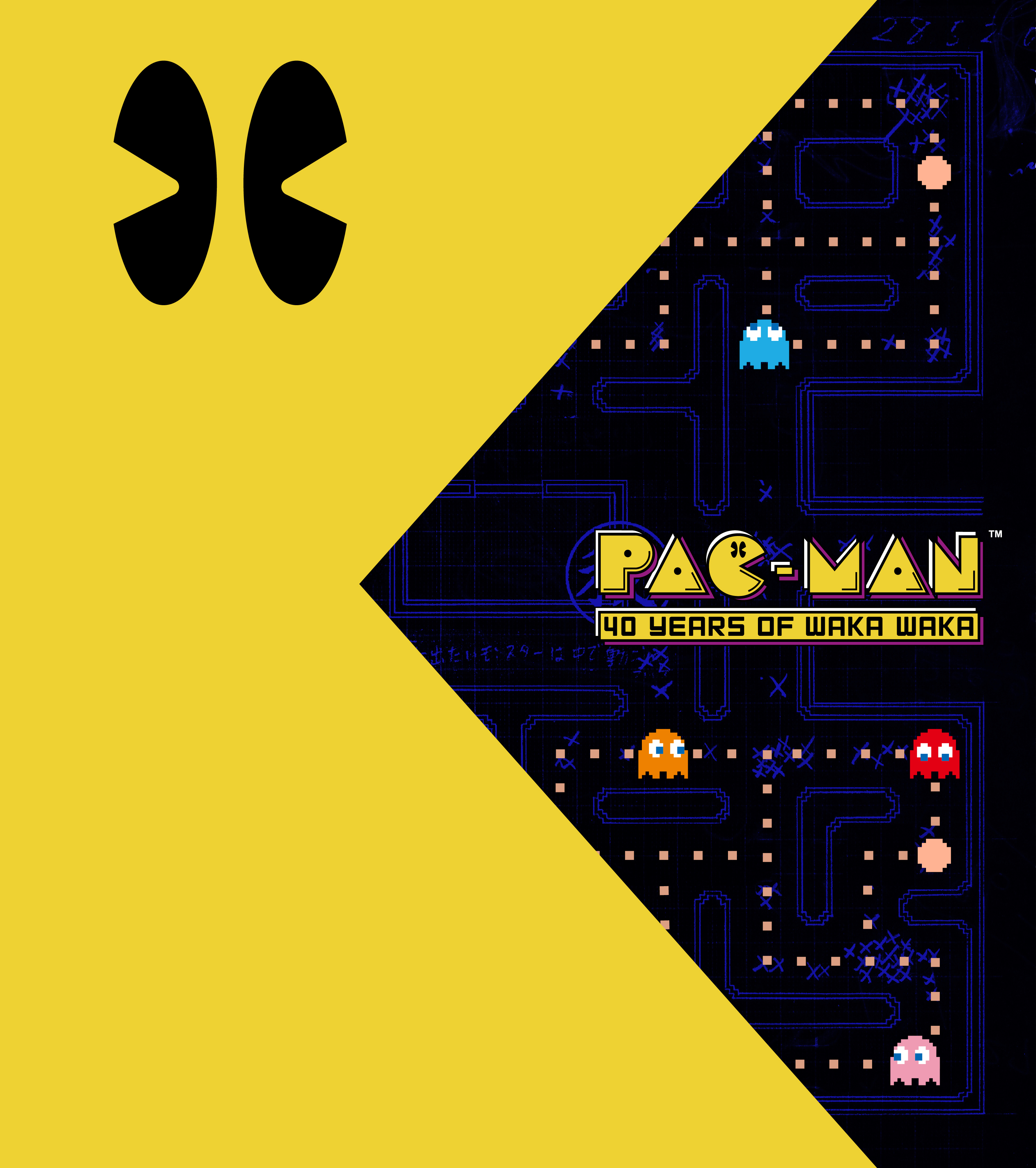 Pacman 30th Anniversary and Doodle of Google  Pacman, Bandai namco  entertainment, Anniversary games