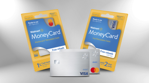 The Walmart MoneyCard, issued by Green Dot Bank, member FDIC (Photo: Business Wire)