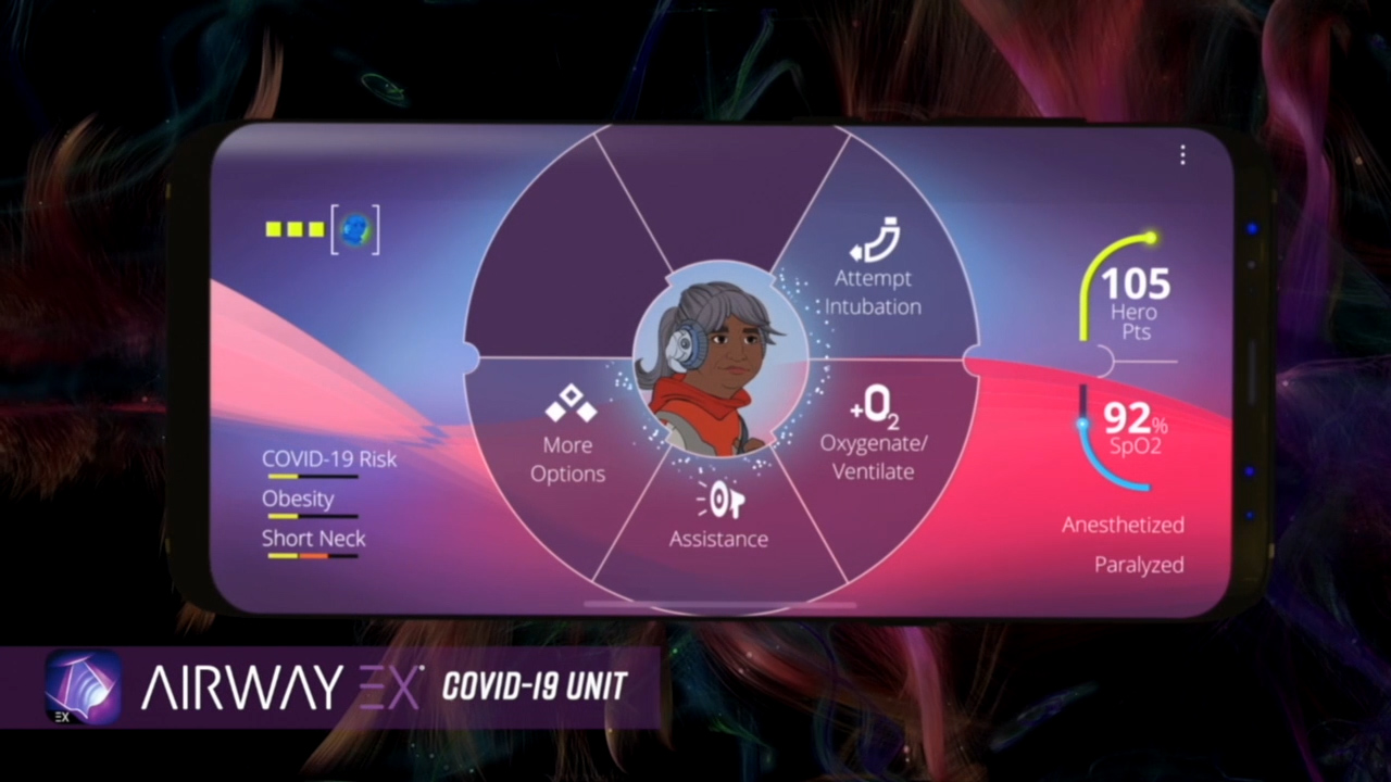 Level Ex has launched COVID-19 levels within its Airway Ex and Pulm Ex mobile games to help healthcare providers navigate challenging COVID-19 patient scenarios and make better emergency decisions.