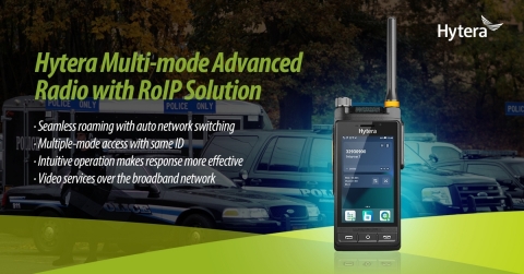 Hytera Multi-mode Advanced Radios with RoIP Solution Enhance Public Safety Response (Graphic: Business Wire)