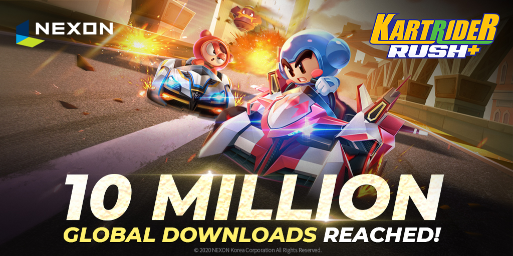 Kartrider Rush Surpasses 10 Million Global Downloads Within Two Weeks Business Wire