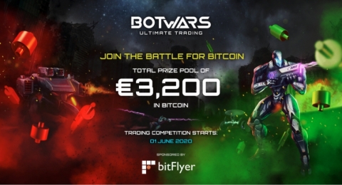 bitFlyer and Quazard bring the first gamified trading competition to the Botwars Ultimate Trading universe (Graphic: Business Wire)