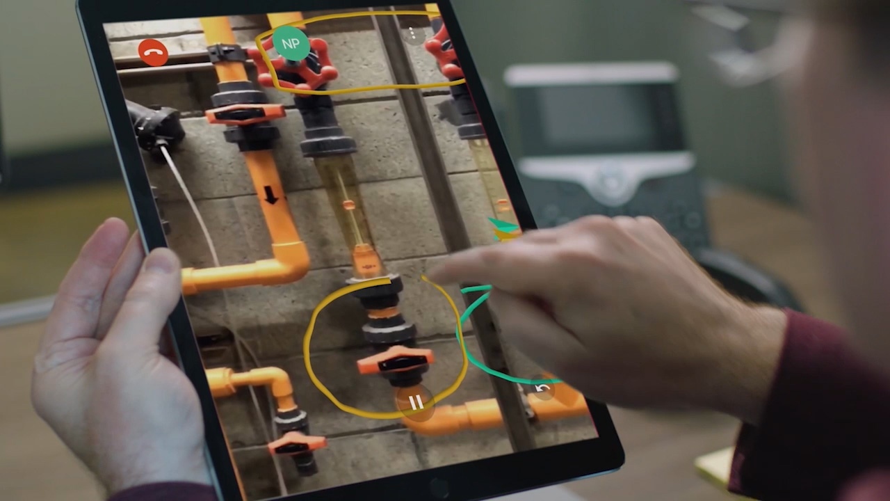 PTC's Vuforia Chalk enables service and operations technicians to instantly connect and collaborate with the experts to solve unfamiliar or unexpected machinery or equipment problems.