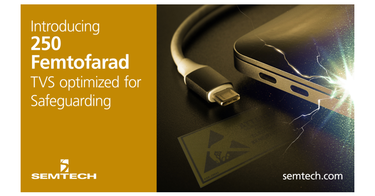 Semtech Introduces New RClamp® Device for Safeguarding USB Type-C ...