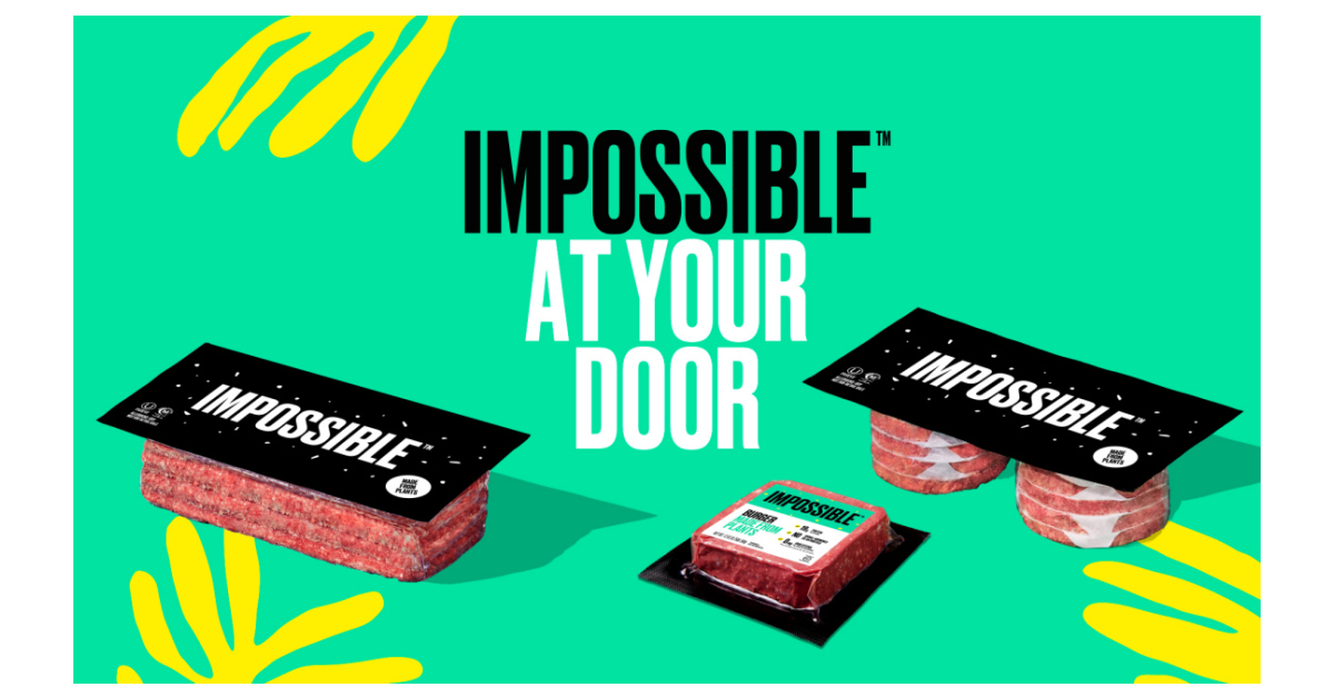 Impossible Foods Launches Direct To Consumer Sales And Accelerates Retail Expansion Business Wire 