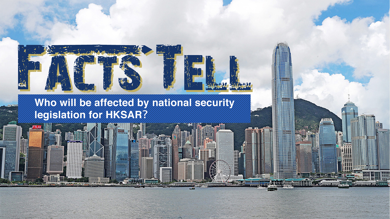 Who will be affected by national security legislation of HKSAR?