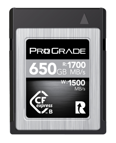 CFexpress Type-B 650GB (Photo: Business Wire)