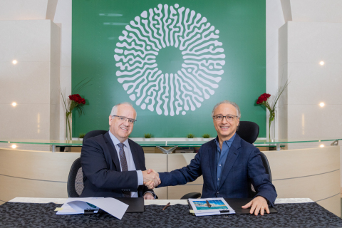 Managing Director of Saudi Arabian Parsons Ltd, Ken Murray with Chief Executive Officer of AMAALA, Nicholas Naples (Photo: AETOSWire)