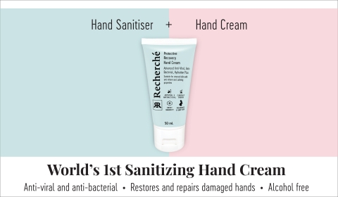 World's 1st Anti-Viral Sanitizing Hand Cream (Photo: Business Wire)