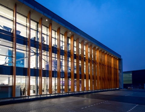 Kite’s European cell therapy manufacturing facility, located outside of Amsterdam. (Photo: Business Wire)
