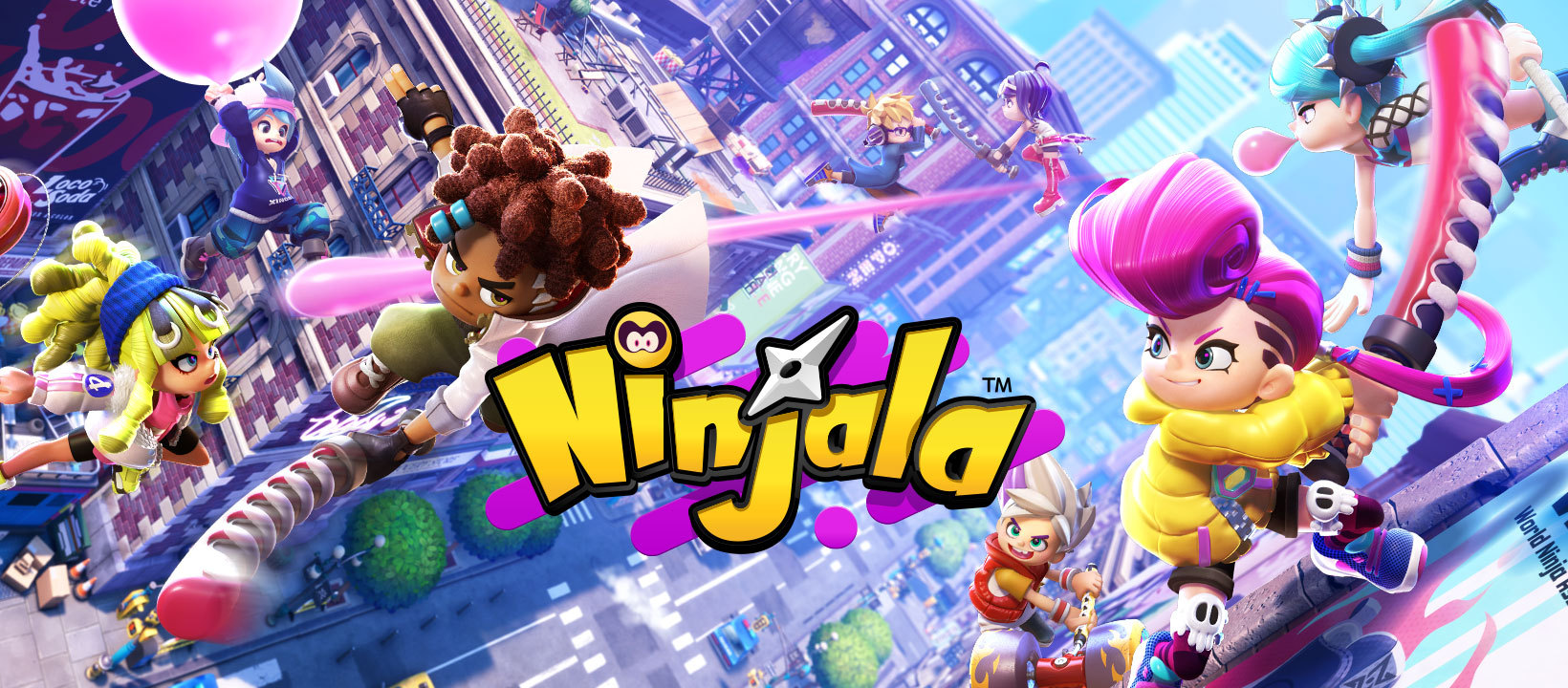 Goe Nintendo Switch 用對戰忍者泡泡糖動作遊戲 Ninjala 將於年6月25日正式推出 Business Wire