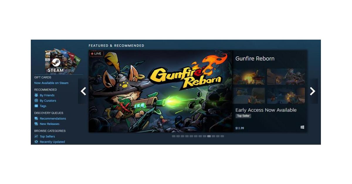 Gunfire Reborn on Steam