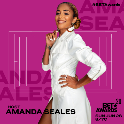 BET Awards 2020 Host Amanda Seales (Photo: Business Wire)
