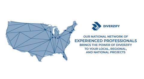 Diverzify Brings National Reach With Local Service (Graphic: Business Wire)